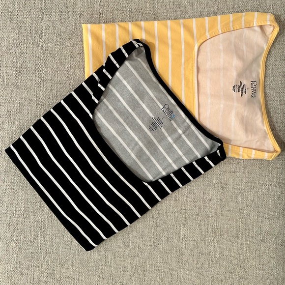 LOT OF 2- Croft & Barrow Striped Women’s Tees - Picture 3 of 8